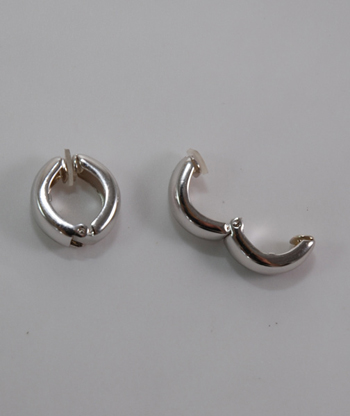 Anneaux creoles clips boucles d'oreilles oreilles non percées