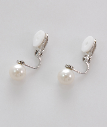 boucles d'oreilles perle clip