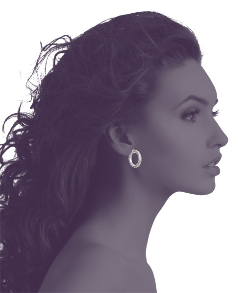 Créoles clips boucles d'oreilles
