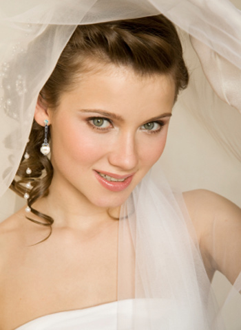 boucles d'oreilles mariage perle